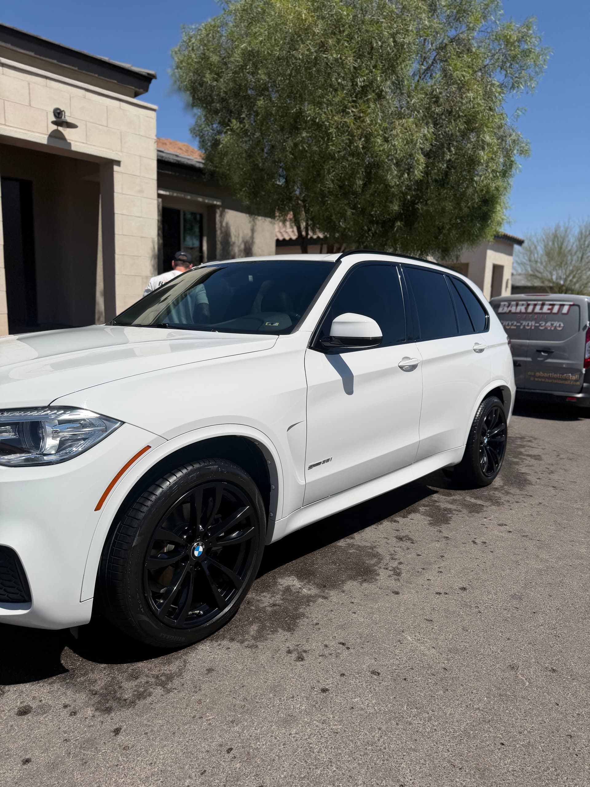 Ceramic Coating Maintenance Detail on a BMW X5 image