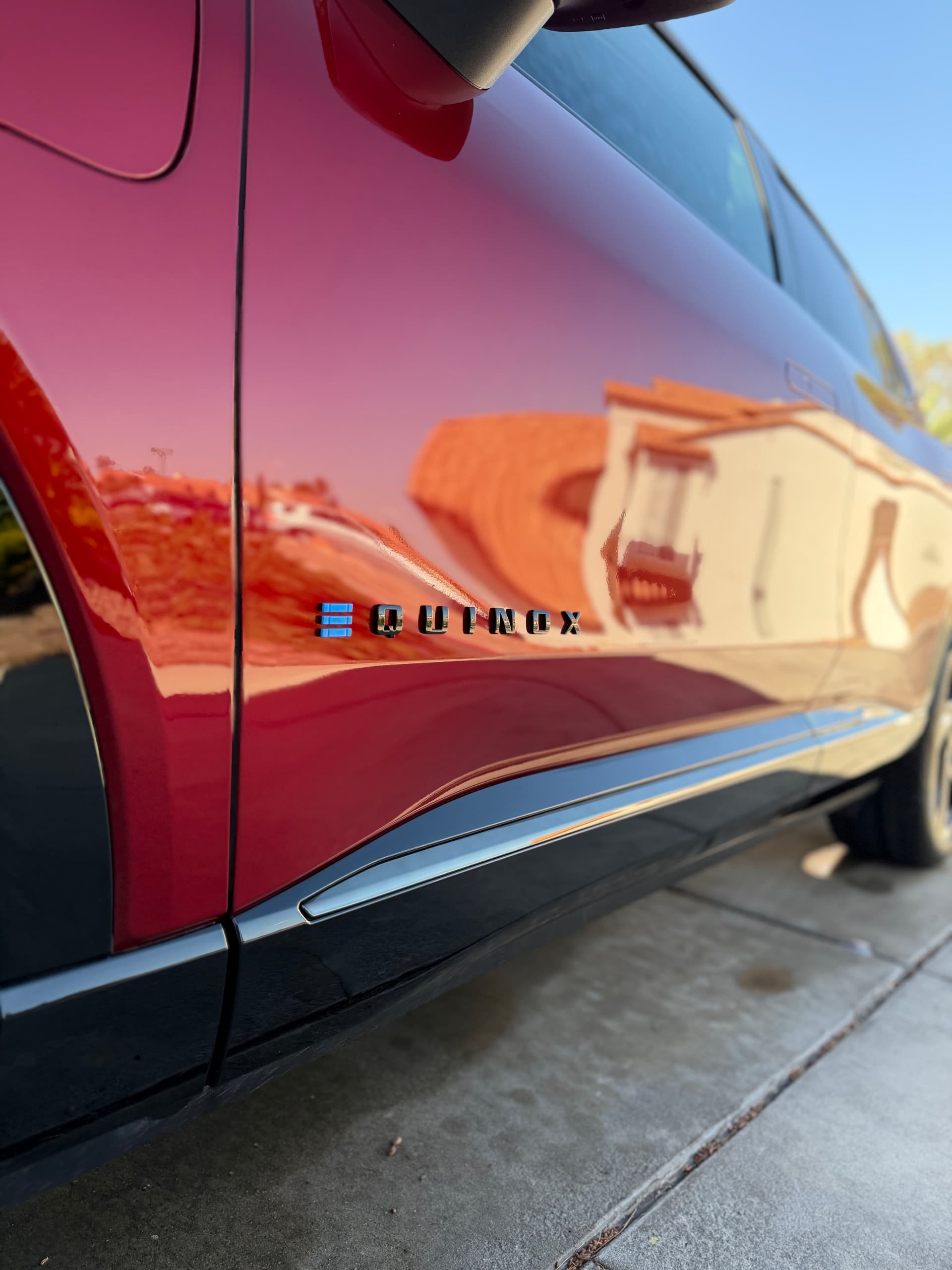 Gallery photos for Fresh Wash and Wax on a Brand New Chevy Equinox EV: Image #5