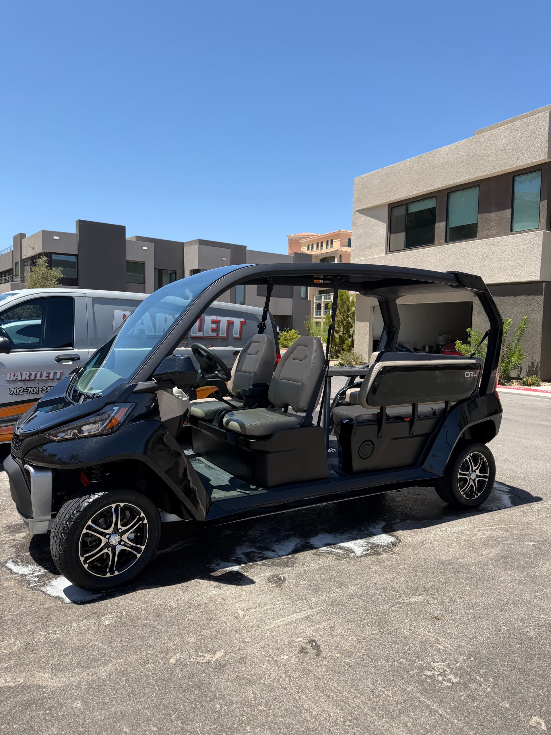 Gallery photos for Lake Las Vegas Golf Cart Full Detail Done Right: Image #1