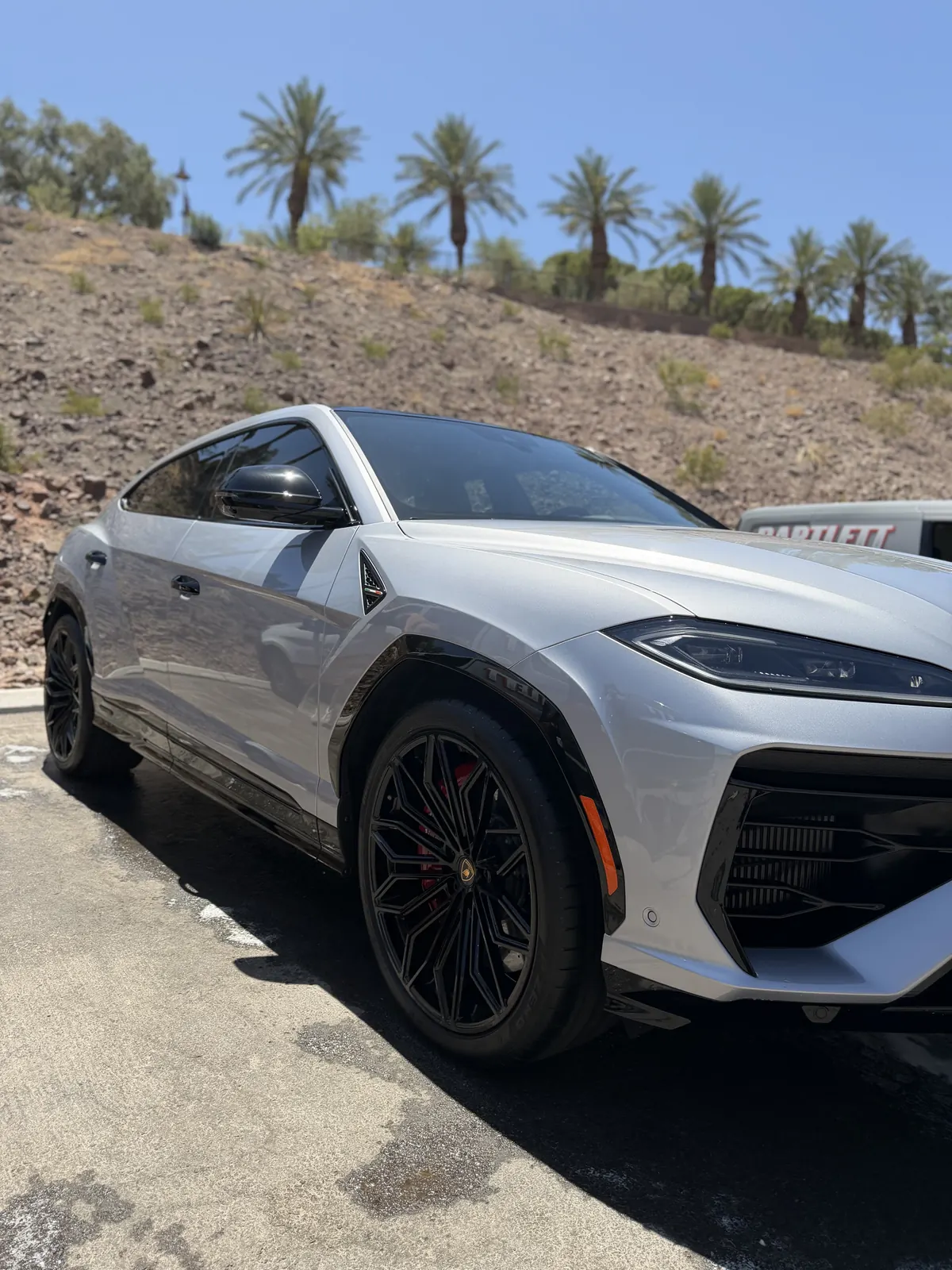 White Lamborghini Urus after a Revive detail