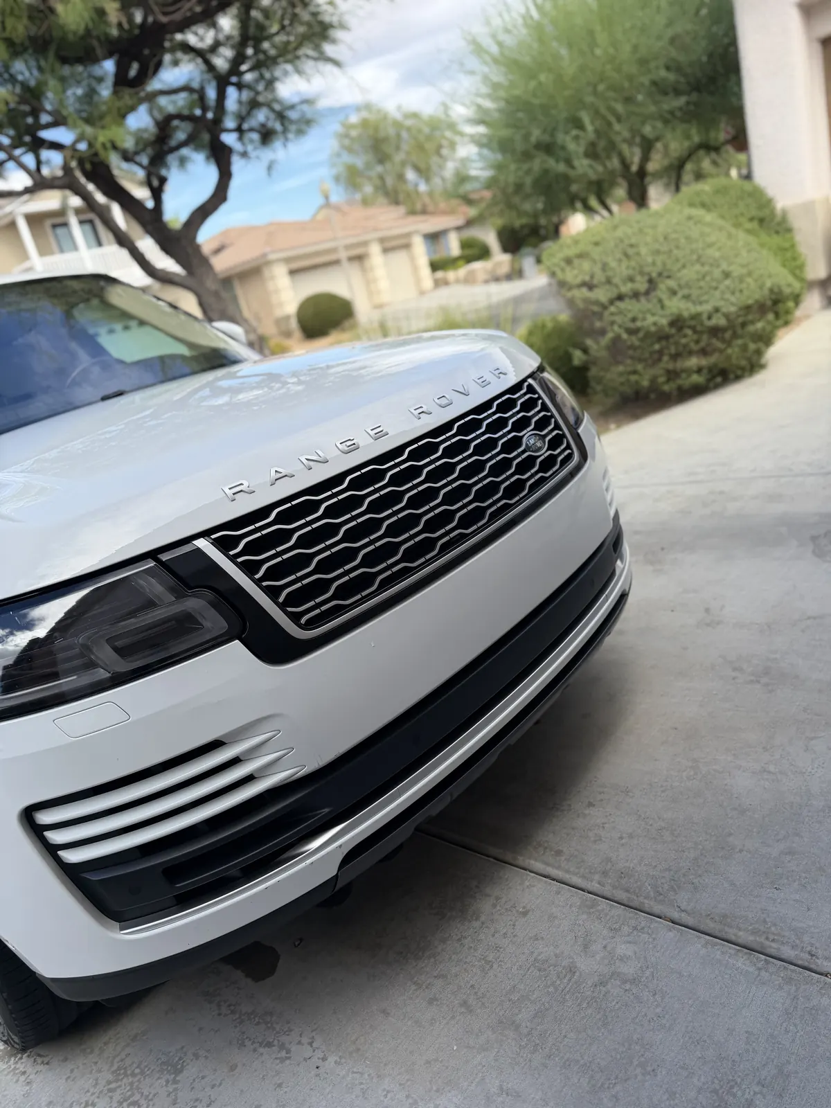 Range Rover headlights